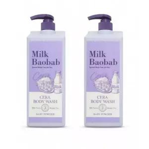 밀크바오밥 세라 바디워시 베이비파우더 1.2L x 2개