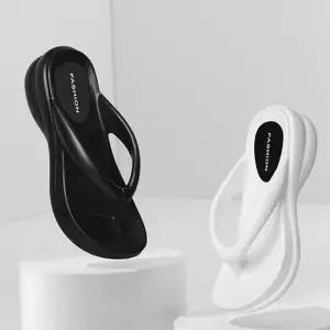 키높이 여성 쪼리슬 슬리퍼 푹신한 통굽 쪼리슬 슬리퍼 데일리 여름