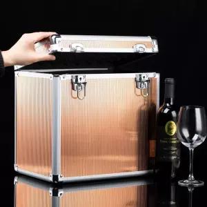 와인백 와인잔 케이스 캐리어 가방 휴대용 보호 와인 샴페인