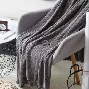 부드러운 니트 겨울담요 무릎 담요 캠핑 사무실용 휴대용 블랭킷 소프트블랭킷 따뜻한담요 다용도담요