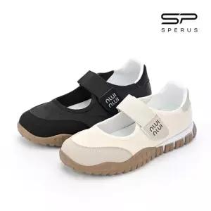 여성 메리제인 벨크로 캔버스 로퍼 소프트