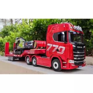 RC카 엔지니어링 차량용 Huina Scania 770S 트레일러 헤드 합금 4 륜 구동 비율 501D
