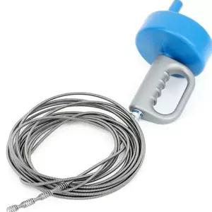 변기 뚫어뻥 막힘 욕실 세면대 하수구 관통기 싱크대 청소 배관 와이어 오수관 청소용 수도관 스프링 용품