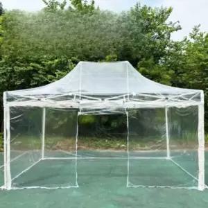 투명 캐노피 천막 텐트 그늘막 행사 테라스 접이식 야외 창고 농막 지붕 간이 옥상