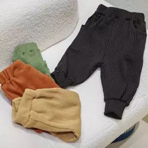 키즈 유아 여아바지아동바지 바지 소풍 패션 가을 봄 팬츠 배기 스타일 남아팬츠여아팬츠