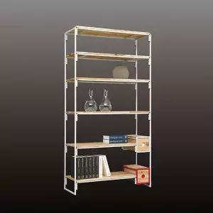 [롯데백화점]미아트 다이젠 디포 철재 5단 멀티 장식장