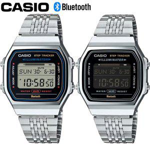CASIO ABL-100WE-1A ABL-100WE-1B Bluetooth [벨트 조정 무료] 카시오 모바일 링크 스마트 워치 보수계
