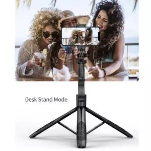 야외 브이로그 튼튼한 긴 롱셀카봉 여행 블루투스 스마트폰삼각대