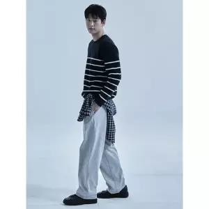 [롯데백화점]폴햄 남성 백메쉬 와이드 스웨트 팬츠 PHG2PT1749