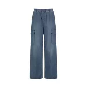 [롯데백화점]폴햄 여성 쿨링 밴딩 카고 데님 팬츠 PHF2DP2060