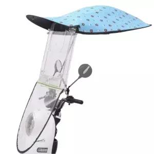 오토바이 캐노피 스쿠터 덮개 가리개 방수 우산 햇빛 바이크 선쉐이드