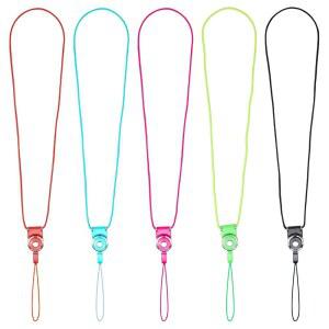 휴대폰 카메라 IPOD MP3 MP4 USB 플래시 드라이브 ID 카드 배지용 분리형 스트랩 밴드 랜야드 5개 유톤 기타 전자 기기용