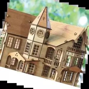 취미diy 판타지 하우스 조립건물 미니어처 프라모델