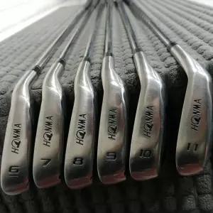 중고 페이스양호 혼마 비즐525 6-11 6아이언_경량스틸 S