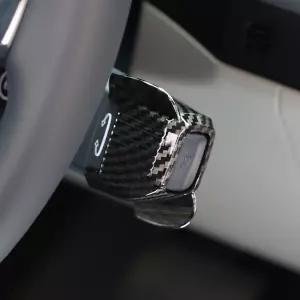 PV5 기어 노브 카본 커버 몰딩 튜닝 악세사리 용품