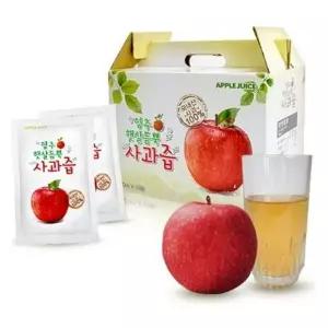 100ml 영주햇살듬뿍 사과즙 50팩 즙 과일즙 서치