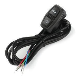 전기 자전거 스쿠터 라이트 스위치  램프  방향 지시등 제어 가능 바이크 오토바이 단추 DK336 DK226