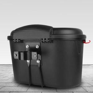 화물 랙/자전거/접이식 자전거/전기 스쿠터 용 호환 자전거 퀵 릴리스 브래킷 전면 후면 바구니 마운트