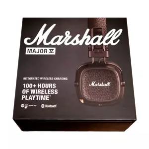 [5세대] 마샬 메이저5 블루투스 무선 헤드폰 Major5 헤드셋 브라운