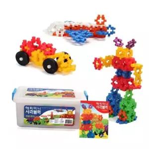 블록 한립토이스 해피 미니 사각블럭 220pcs