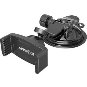 조절 가능한 암, 로우 프로파일 대시보드 폰 마운트 컴팩트 윈드실드 윈도우 대시 모바일 스탠드, 모든 및 Android 휴대폰 포함 차량용 APPS2Car Suction Cup 홀더