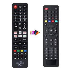 삼성, TCL, 샤프, LG, 소니, 히타치, 도시바, 산요, 하이센스 스마트 TV용 범용 리모컨 교체 모든