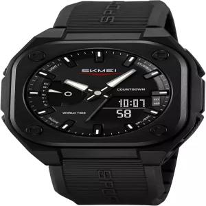 CARLIEN 다기능 방수 스포츠 시계 밀리터리 스타일 아웃도어 5천만 발광 데이 캘린더 타이머