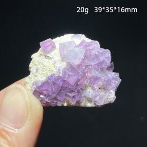 천연 원석 안후이 자수정 형석 크리스탈 클러스터 광물 표본 석영 암석 홈 데코 선물 힐링