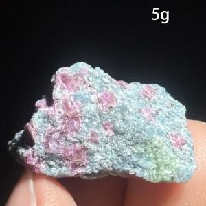 최고! 인도산 천연 원석 형광 모네의 정원 광물 표본 힐링 쿼츠 크리스탈 및 보석