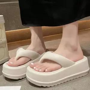 키높이 쪼리 슬리퍼 EVA 마카롱 여자