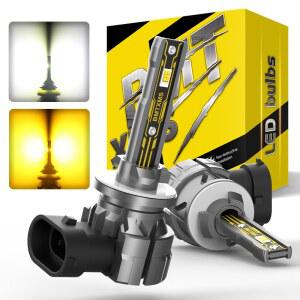 BMTxms H27 881 Led 안개등 H27W/2 H27W/1 880 Canbus 전구 자동차 DRL 램프 6500K 현대 산타페 기아 쏘렌토 소울 리오 시보레