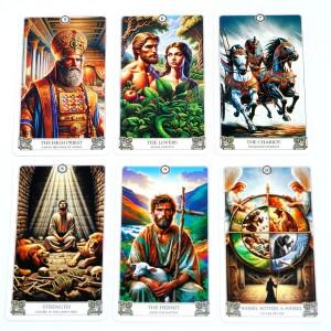 성경 타로 카드 오라클 보드 게임 일러스트레이션 점술 지혜 덱 파티 데스크탑 장난감 엔터테인먼트 레저