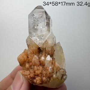 천연 나미비아 크리스탈 광물 표본, 순수 석영 원석, 힐링 스톤, 홈 데코레이션