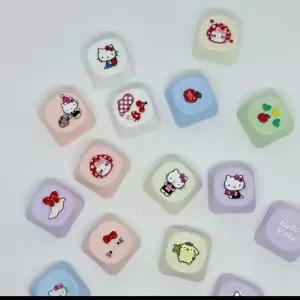 키캡 딸깍이 키보드 LED 키링 클릭커 캐릭터 고양이 KT 야옹