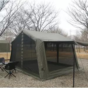 오투라이프 캠핑 에어노크 10.0 소품 부품 M 정면 스킨도어