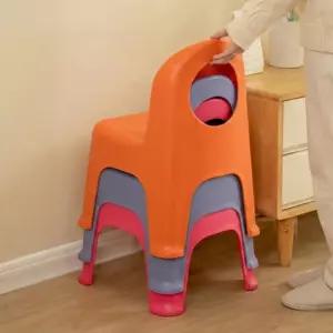 등받이 의자 낮은 스툴 간이 보조 미니 체어 욕실 낮은 소형 테이블 화장대 적층형