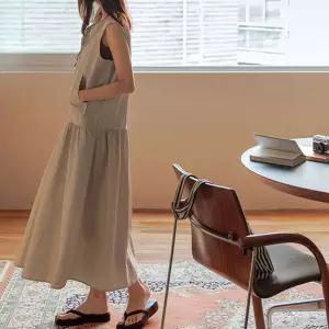 키노 반집업 바스락 나시원피스