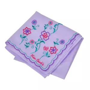 우아한 꽃자수 할머니면손수건 2p 엄마선물 감성소품 패션 결혼답례