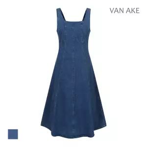 [반에이크] 데님민소매 원피스_VB45DOU202Z