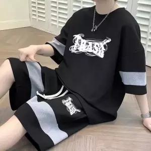 빅사이즈 세트 반팔세트 트레이닝 쿨링 멋쟁이 남사친 여름 투피스 패피2