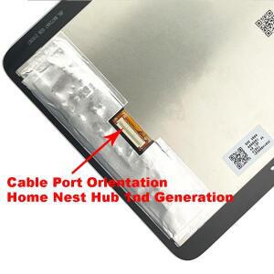 구글 홈 네스트 허브 1세대 / 2세대 7.0 LCD 디스플레이 터치 디지타이저  교체 부품