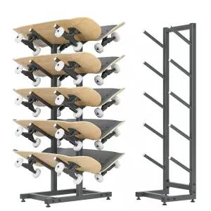 스키 거치대 스탠드 랙 보드 선반 신발 홀더 전시