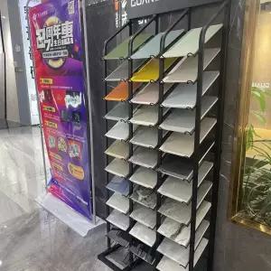 중량렉 타일 진열대 판목 데크타일 바닥 유리 대리석