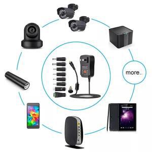 3V 4.5V 5V 6V 7.5V 9V 12V 2A/2.5A AC/DC 어댑터 미국/EU 조절 가능 전원 어댑터 USB 범용 충전기 스위치