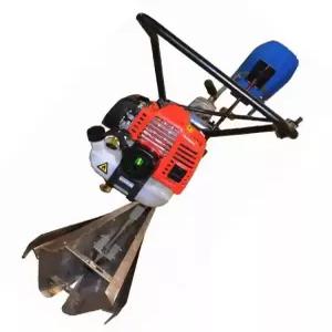 논 제초기 소형 엔진식 후방 탑승형 벼 잡초 제거기 논둑 관리기 농기계 경작