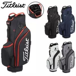 타이틀리스트 골프백 캐디백 경량 카트 14구 그레이 블랙