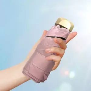 미니 우양산 초경량 3단 암막 우산 안전 튼튼한 양우산 예쁜 햇빛 차단 삼단 가벼운