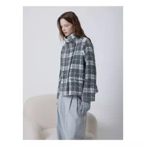 듀엘하이넥 체크 코트 D254MSG346 1032672