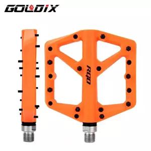 평페달 RGO 자전거 페달 Mtb 나일론 사무실 발판 플랫 패들 그립 Pedalen 베어링 풋 보드 사이클링 발 홀드