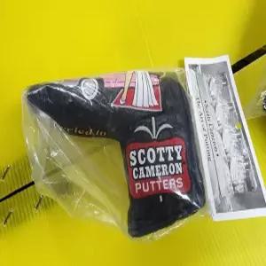 스카티카메론 퍼터커버 헤드커버 한정판 블랙